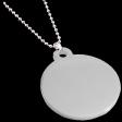 STAINLESS STEEL ROUND SHAPED PENDANT